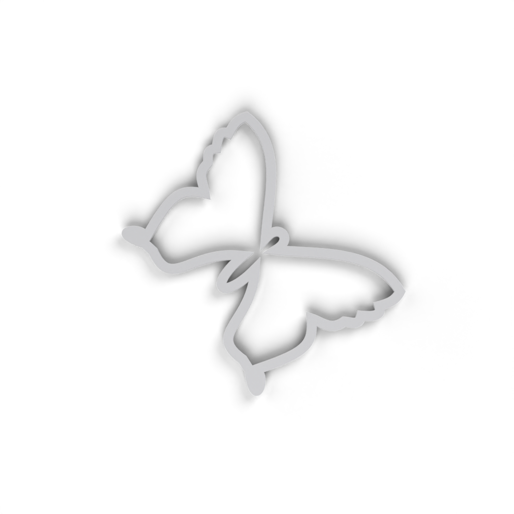 butterfly cookie cutter view 3